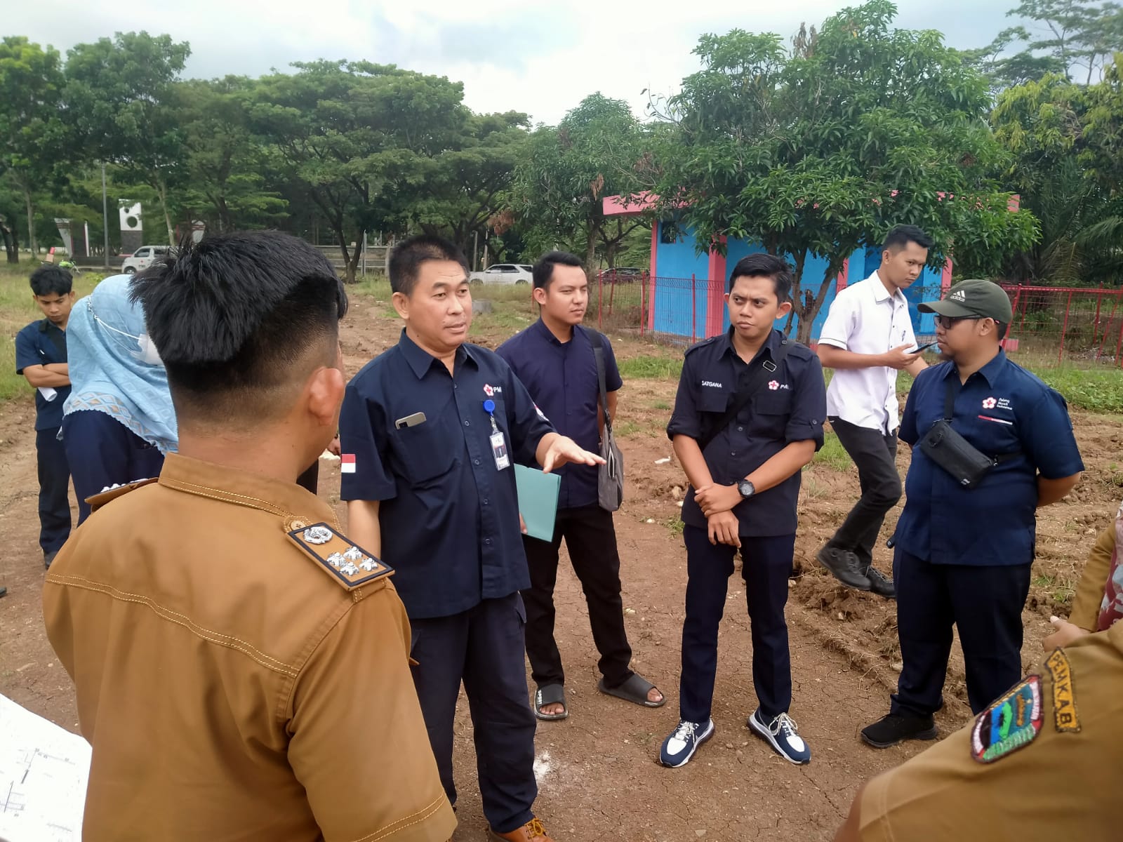 PMI LAKUKAN KORDINASI DENGAN DINAS PUPR LAMPUNG SELATAN