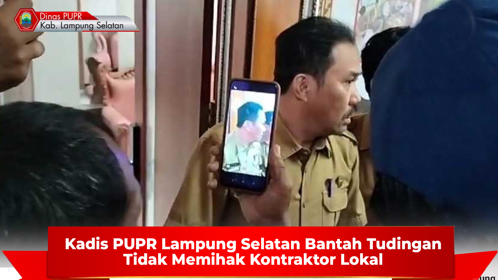 Kadis PUPR Lampung Selatan Bantah Tudingan Tidak Memihak Kontraktor Lokal